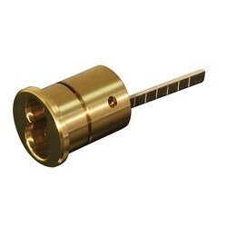 General Lock RC-LF 3 | Rim Interchangeable Core Housing, Large Format, 6-Pin, Schlage Cam, Bright Brass