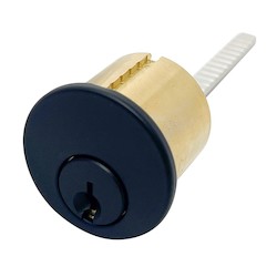 General Lock RC6 SC 622 KA2 | Rim Cylinder, Black, Schlage C