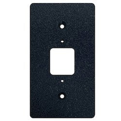 General Lock SGAP-R10-B | Sngl Gang Adapt Plate-R10, Bk