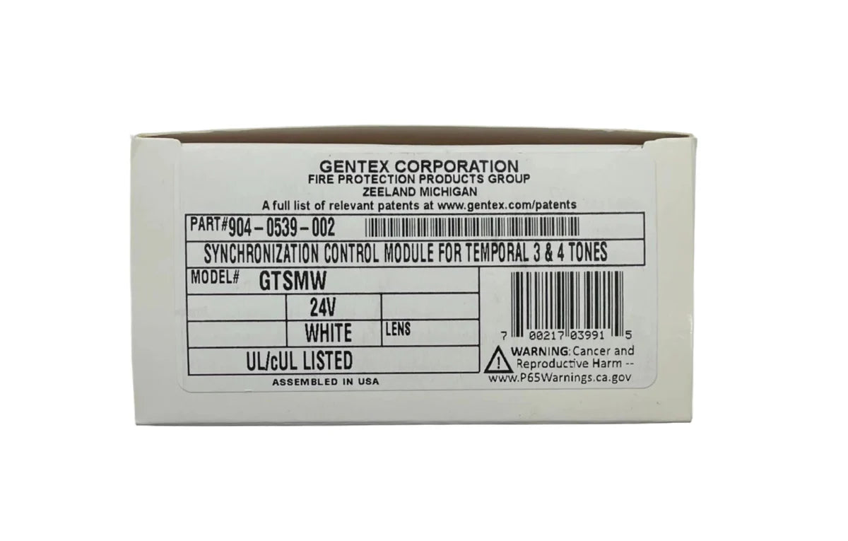 Gentex Corp. 904-0539-002 | Synchronization Module, White