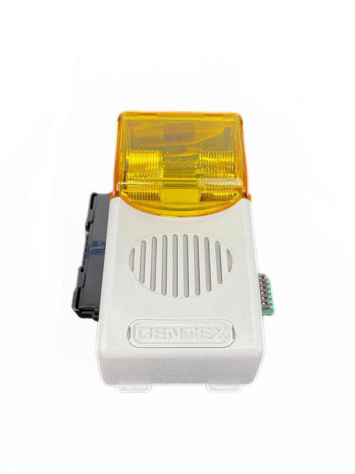 Gentex Corp. 904-1360-002 | Horn Strobe with Amber Lens Red/white for Plate 24V