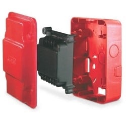 Gentex 904-1243-002 Synchronization Control Module, Avsm Gangable, 12/24 Volt Dc, 27/37 Milliampere, 1 Hertz Flash Rate, Red