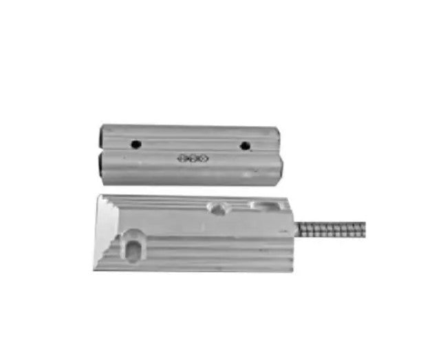George Risk Industries 230-36 | 200 Series Floor Mount Industrial Overhead Door Switch, 3Ft Armored Cable, Dpdt, M-250 Magnet, Aluminum
