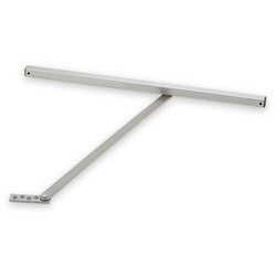 Glynn-Johnson 454S 652 | Door Stop Non-Handed Medium Duty Surface Overhead Brass/Stainless Steel, Chrome Like Coated