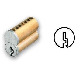 GMS Industries IC7H 26D | Interchangeable Cylinder Core, Small Format, Best H Keyway, 7-Pin, 0.56" Diameter X 1.25" Length X 0.96" Height