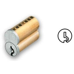 GMS Industries IC7WA 26D | Interchangeable Cylinder Core, Small Format, Best Wa Keyway, 7-Pin, 0.56" Diameter X 1.25" Length X 0.96" Height