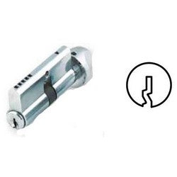 GMS Industries PR12 SC 26D KD | Profile Cylinder, Double, Schlage C Keyway, 5-Pin, Keyed Different, 3.87" Length X 1.3" Height, Solid Brass