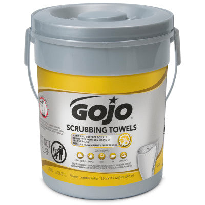 Gojo Industries 6396-06 | Scrubbing Wipes, 72/Pail