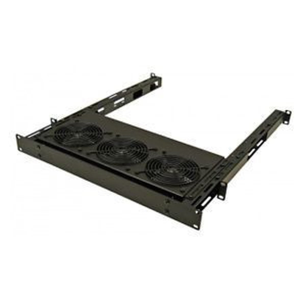 Great Lakes Case & Cabinet Co 7217FT-3 | Fan Tray Adjustable for 19 Inch Mounting, Three 75-CFM Fans, 115V