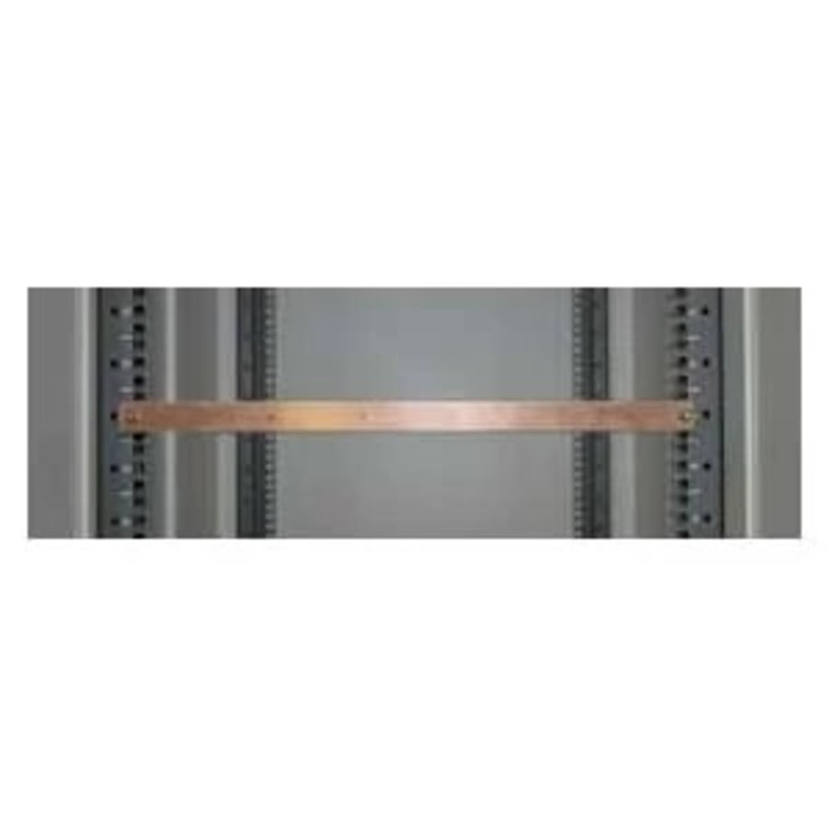 Great Lakes Case & Cabinet Co CBB-60 | Copper Bus Bar, 58 Inch L, Isolated, Use With 60 Inch H Cabinets