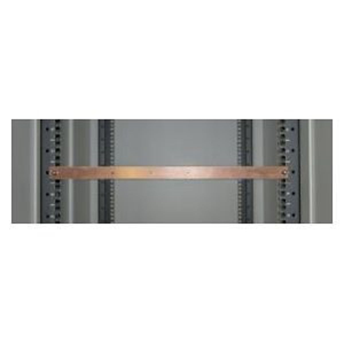 Great Lakes Case & Cabinet Co CBB-72 | Copper Bus Bar, 66 Inch L, Isolated, Use With 84 and 79 Inch H Cabinets