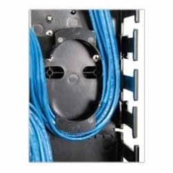 Great Lakes Case & Cabinet Co VCM5-SL | Pack of Two Duct Slack Loop Storage Organizers, for 5 Inch Channel Only
