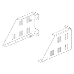 Great Lakes Case & Cabinet Co WLPSB | Stagger Bracket Set, Top of Bracket 2 RMU, Bottom of Bracket, 4 RMU Use with Wlp Wall Mounts
