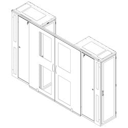 Great Lakes ACD790ES | Aisle Containment Doors - Sliding, For Aisle Widths Of 48-72", Use With 79"H Es Cabinets