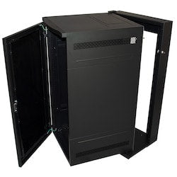 Great Lakes Data Racks GL48WDXM-B-SH-00 | Wdx Wall Mount, 48"H X 24"W X 32"D, 25 Rmu, 28" Usable Depth, 21" Max. Rail Spacing, 350 Lb. Weight Capacity