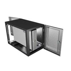 Great Lakes GL24WE-B-00 | We Wall Mount, 24"H X 36"W X 21"D, 10 Rmu, Side Mounting Provides 34" Usable Depth And 29" Max. Rail Spacing, 350 Lb. Weight Capacity