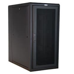 Great Lakes GL480ES-2442-B-MS | Es Cabinet, 48"H X 24"W X 42"D, 24 Rmu, 40" Usable Depth, 35" Max. Rail Spacing, 3300 Lb. Weight Capacity., Black