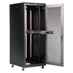 Great Lakes GL720E-2936S | E Series Enclosure, 72"H X 29"W X 36", 37 Rmu, Tpe-29S Top Panel, Rohs, Black, Advantage White, Or Nitro Blue