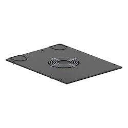Great Lakes TPE-29F-230 | Top Panel, Three 75 Cfm Fans (225 Cfm Total), 230V, Includes Two 4" Horseshoe Knockouts, Use With 29"W E Cabinets