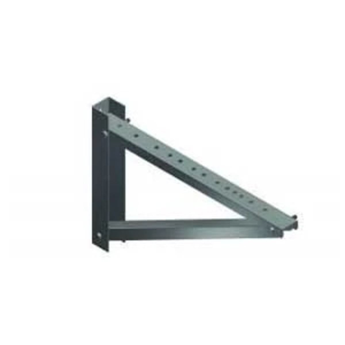 Great Lakes Case & Cabinet Co GL-CR-TSB12 | Universal CBL Runway Ladder Rack 12 Inch Triangle Support Bracket Black
