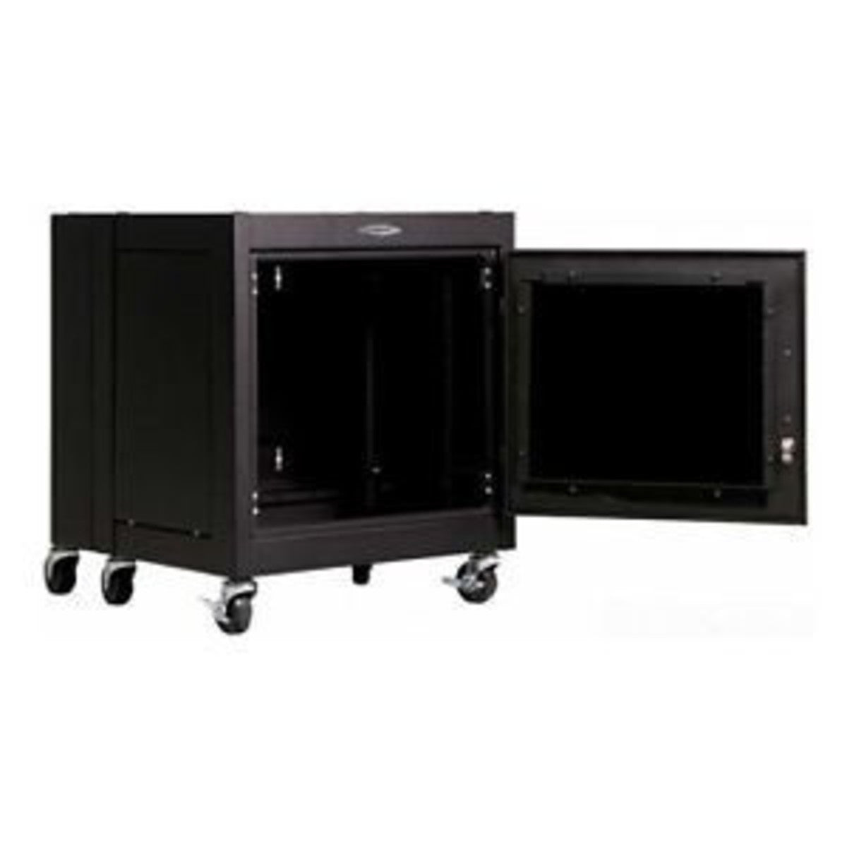 Great Lakes Case & Cabinet Co GL24WS-PV | WS Wall Mount, 24 Inch H, Plexi Door, Vented Sides, Rohs, Black