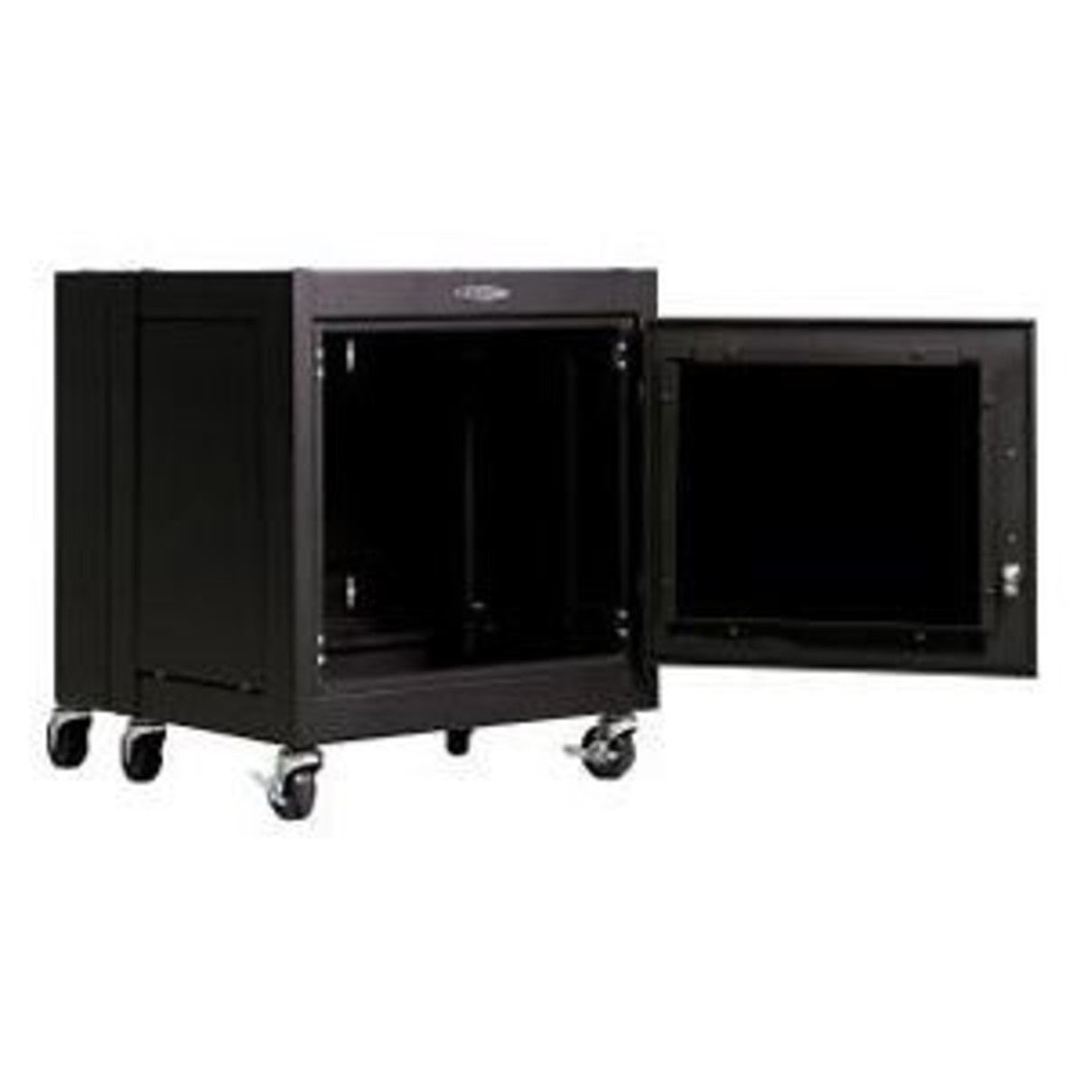 Great Lakes Case & Cabinet Co GL48WS-PS | WS Wall Mount, 48 Inch H, Plexi Door, Solid Sides, Rohs, Black