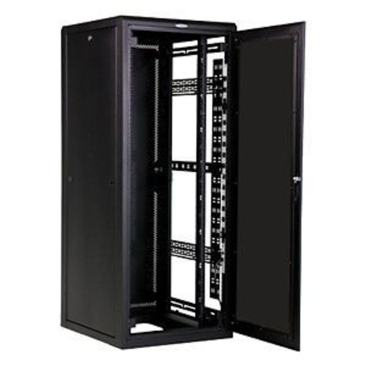 Great Lakes Case & Cabinet Co GL720E-2932F10 | E Series Enclosure, 72 Inch H X 29 Inch W X 32 Inch, 37 RMU, Black