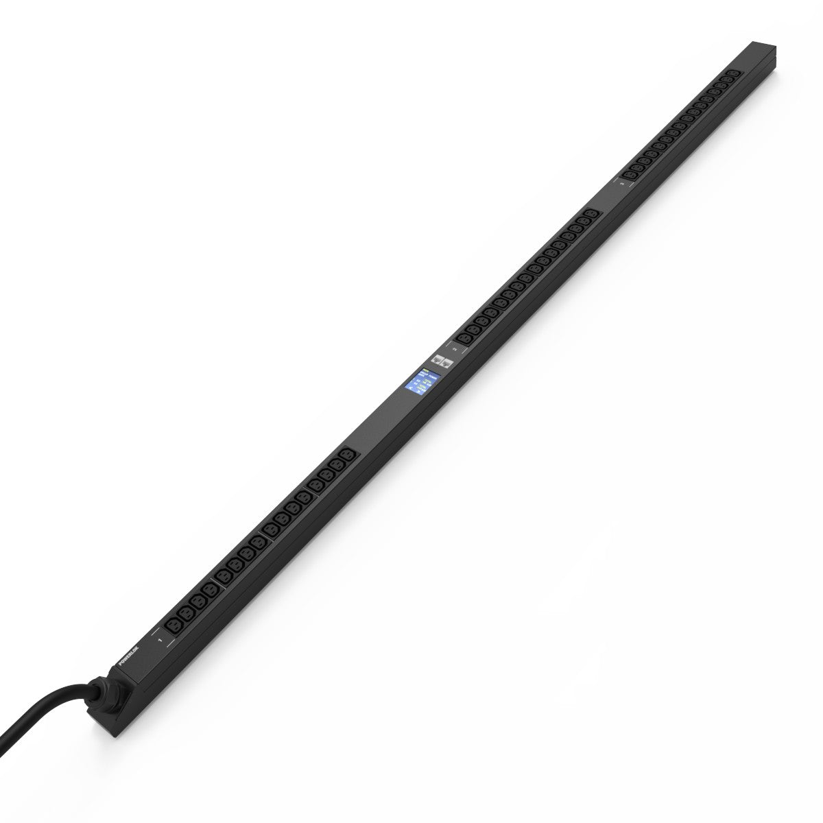 Great Lakes Case & Cabinet Co GL7101D | Rack PDU Monitored, 72 Inch, 20A 120/208V 3Ph, Nema L21-20P 48-C13, Carbon