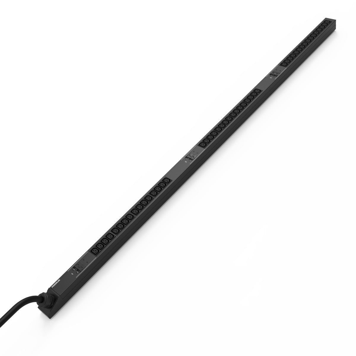 Great Lakes Case & Cabinet Co GL7201 | Rack PDU Basic, 72 Inch, 30A, 3P 120/208V, L21-30P, 48-C13 Carbon