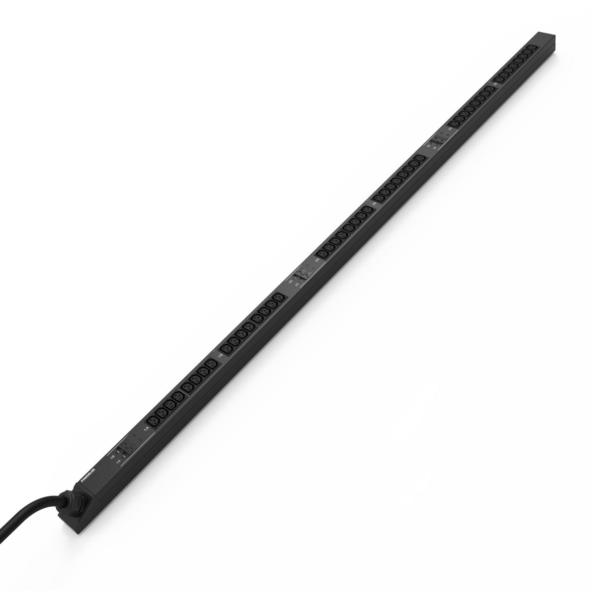 Great Lakes Case & Cabinet Co GL7251 | Rack PDU Basic, 72 Inch, 30A, 3P 240/415V, Iec 309, 48-C13 Carbon