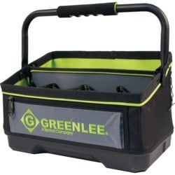 Greenlee 0158-25 | Tool Tote, Heavy Duty Open 16"