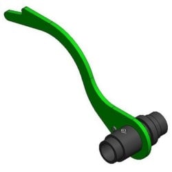Greenlee 1315 | Release Lever Assembly, Includes Lever/Clutch Spring/Collar/Retaining Ring/Spacer/1/4"-28 Tpi X 0.25 Socket Head Screw