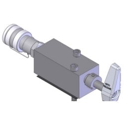 Greenlee 33537 | Control Valve Unit, Includes Retaining Ring/#10 Washer/Compression Spring/1/4"-20 Tpi X 0.38" Screw And Shaft Stop Collar, For 975 Hydraulic Power Pump