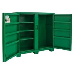 Greenlee 5660LH | Utility cabinet Flush-mounted doors with finger-groove door handles