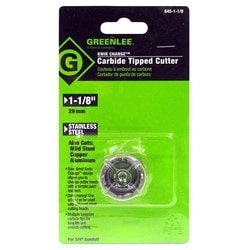 Greenlee 645-1-1/8 | Cutter, Carbide (1-1/8")
