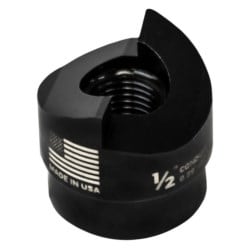 Greenlee 721-1/2 | Punch, Round, 0.500" Conduit (22.5Mm)