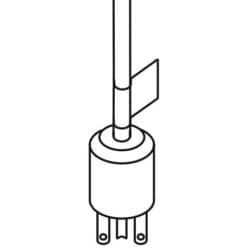 Greenlee 86845 | Hydraulic Power Pump Cord Unit, 250 Volt, 14/3, 96" Length