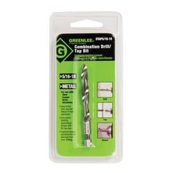 Greenlee DTAP5/16-18 | Drill/Tap, 5/16-18 (Pop)