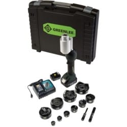 Greenlee LS100X11SB4 | Intellipunch 11-Ton Set, Slug-Buster1/2" -4"