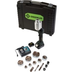 Greenlee LS100X11SS4X | Intellipunch 11-Ton Set, Stainless Steel 1/2-3