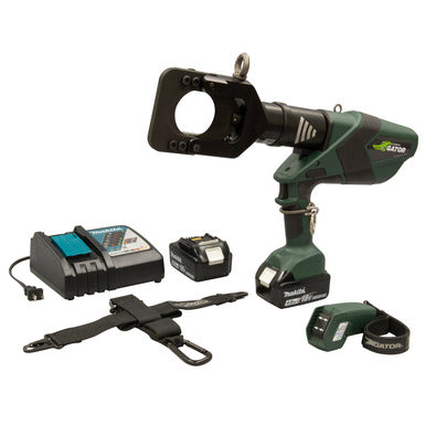 Greenlee-Textron ESG65LXR11 | 65mm Gator Guillotine Remote Cable Cutter, 120V Charger