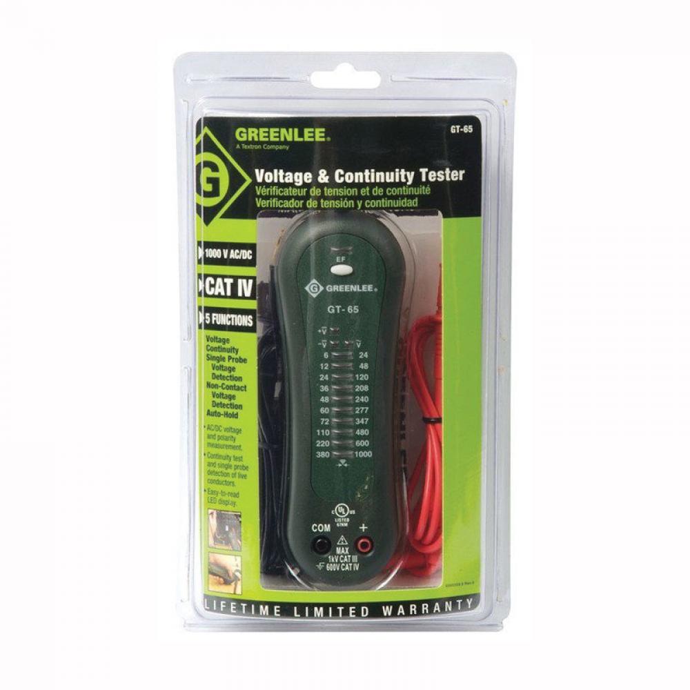 Greenlee-Textron GT-65 | Non-Contact Voltage Tester Battery 19 to 1000 VAC/5 to 1000 VDC