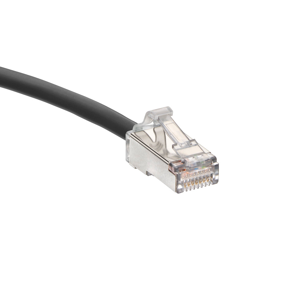 Leviton H6A10-10E | Cat 6A High-Flex Patch Cord, 10 feet (3.0 m), black