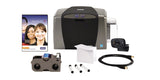 HID Global Corp 50600 | Dtc1250E Single-Sided Printer, Ez-Full Color Ribbon, 100 Ultracard Pvc