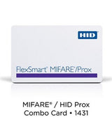 HID Global Corp 1441LGGMNN | Credentials, Cards, Hid Prox & Mifare 4K, Prog 125 Khz, F-Gloss, B-Gloss