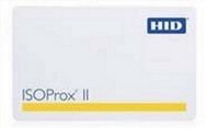 HID Global Corp 1586LGGNN | Isoprox Ii Card, Polyester/PVC, Front: White PVC with Gloss Finish, Back: White PVC with Gloss Finish