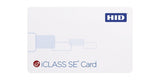 HID Global Corp 3004PGGMN | Iclass Se Card, Pvc, 32K Bits (4K Bytes) App Area 16K/16/16K/1, Prog with Sio, Front: White with Gloss Finish, Back: White with Gloss Finish, Seq Match Encoded/Print7, No Slot Punch, Print Vertical Slot Indicators