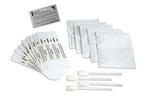 HID Global Corp 89200 | Id Card Printer/Encoder Cleaning Kit, Includes (4) Printhead Cleaning Swab, (10) Cleaning Card, (10) Cleaning Pad, (3) Alcohol Cleaning Card, For Fargo Hdp5000 Printer/Encoder