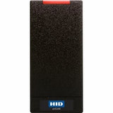 HID Global Corp 900NHRNEK0001T | Pivclass Reader, R10-H, Mini Mullion, No Prox, Sio/Seos / Legacy / Fips/Cak, Std Ver. 1 Keyset, Wiegand, Pigtail Cable: 18" (0.45M), Idel Led: Red, Response: Green Led, 1 Beep, Black