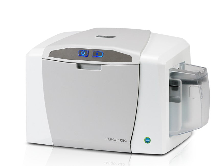 HID Global Corp 51709 | C50 Basic Bundle Includes: C50 Single-Sided Printer (We)